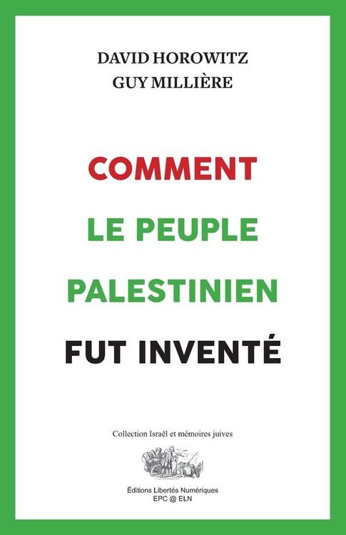 Produktbild: Comment le peuple palestinien fut invent&eacute;