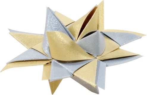 Produktbild: Folia  Mini Fr&ouml;belsterne CHRISTMAS, 100 Papierstreifen in 1x35cm
