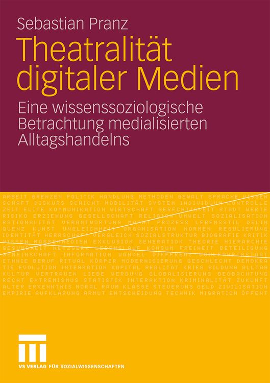 Produktbild: Theatralit&auml;t digitaler Medien