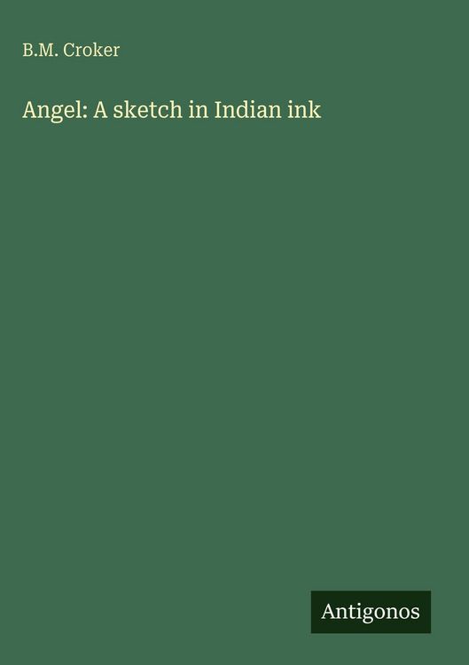 Produktbild: Angel: A sketch in Indian ink