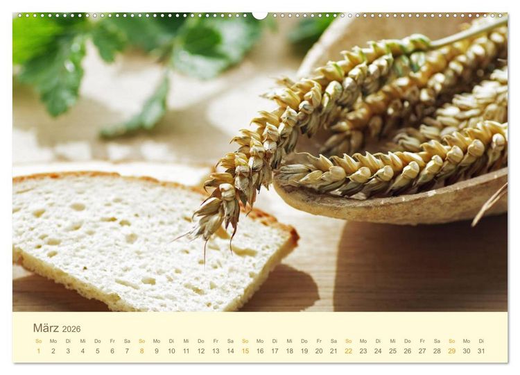 Produktbild: Leckereien aus der K&uuml;che CH - Version (hochwertiger Premium Wandkalender 2026 DIN A2 quer), Kunstdruck in Hochglanz
