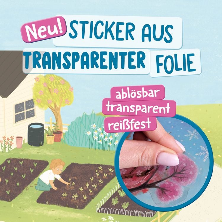 Produktbild: Stickern ohne Ende - Ab in die Natur