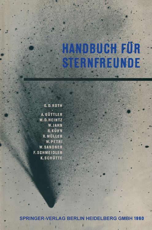 Produktbild: Handbuch f&uuml;r Sternfreunde