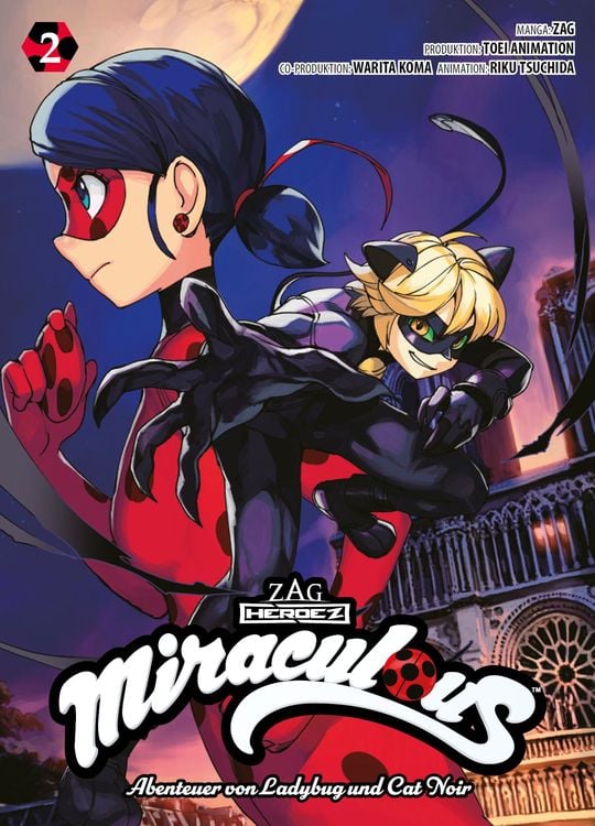 Produktbild: Miraculous - Die Abenteuer von Ladybug und Cat Noir (Manga) 02