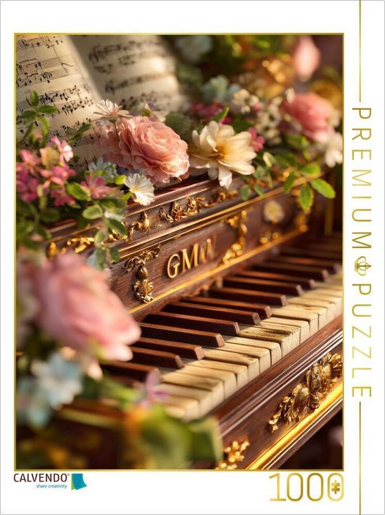 Produktbild: CALVENDO Puzzle Ein Motiv aus dem Kalender Zeitlose T&ouml;ne | 1000 Teile Lege-Gr&ouml;&szlig;e 64x48cm Foto-Puzzle f&uuml;r gl&uuml;ckliche Stunden