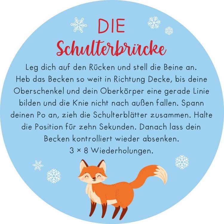Produktbild: Adventskalender in der Dose. Christmas Fitness