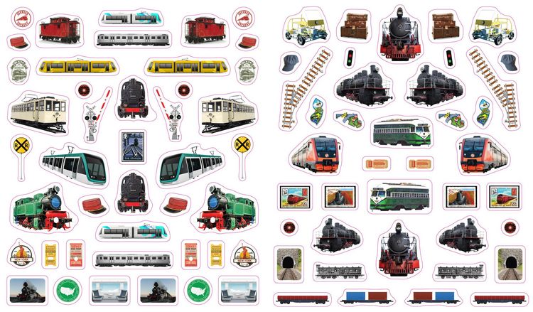 Produktbild: Eyelike Stickers: Trains