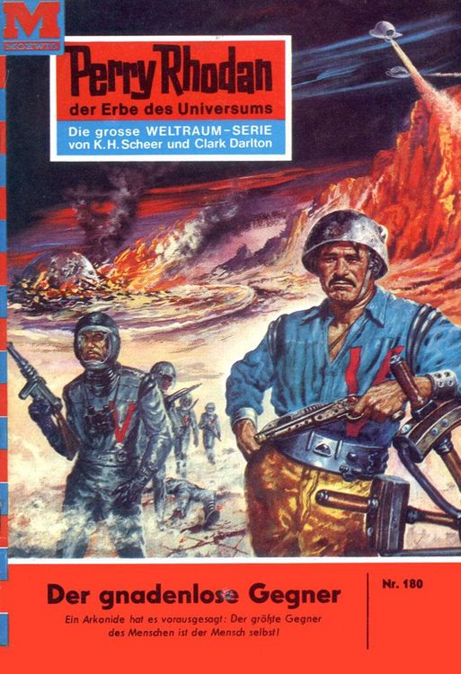 Produktbild: Perry Rhodan 180: Der gnadenlose Gegner