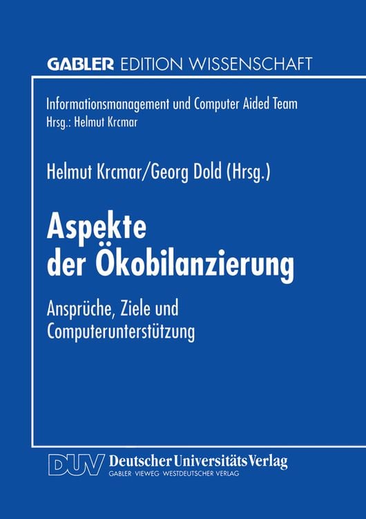 Produktbild: Aspekte der Ökobilanzierung