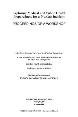 Produktbild: Exploring Medical and Public Health Preparedness for a Nuclear Incident