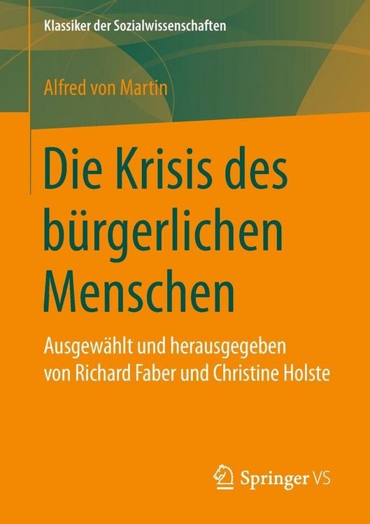 Produktbild: Die Krisis des bürgerlichen Menschen