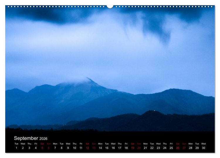 Produktbild: Mountains of Slovenia (High Quality Premium Wall Calendar 2026 DIN A2 landscape),CALVENDO 12 Month Wall Calendar