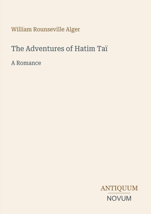 Produktbild: The Adventures of Hatim Ta&iuml;