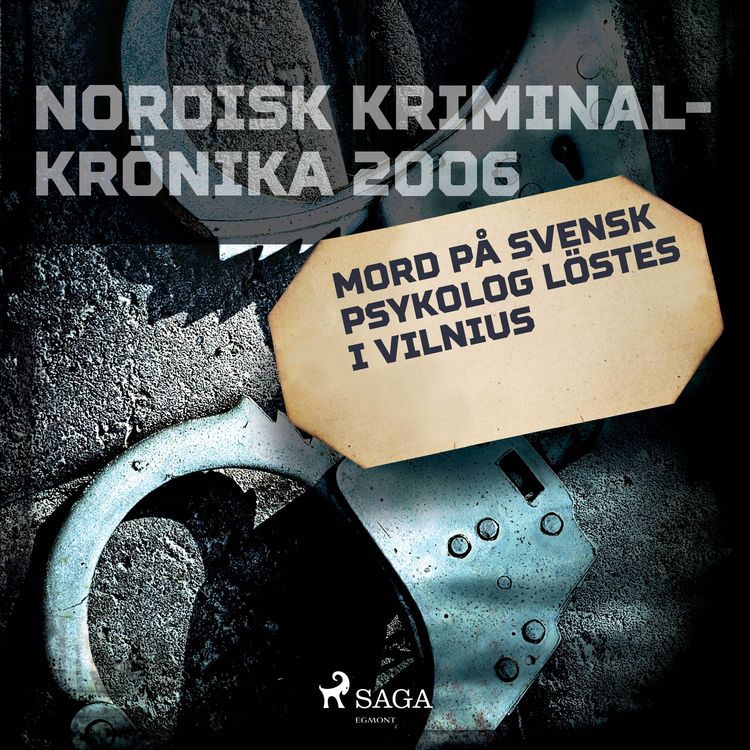 Produktbild: Mord p&aring; svensk psykolog l&ouml;stes i Vilnius