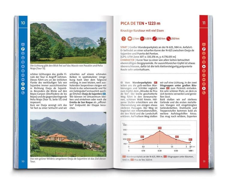 Produktbild: KOMPASS Wanderf&uuml;hrer Picos de Europa, 55 Touren