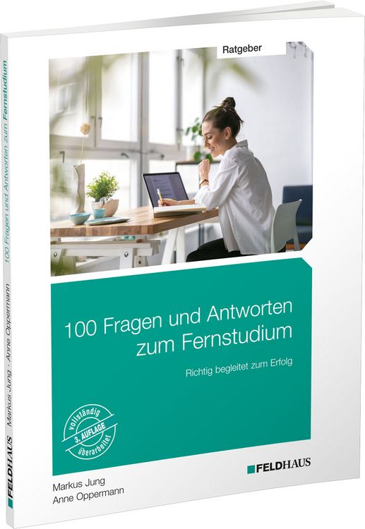 Produktbild: 100 Fragen und Antworten zum Fernstudium