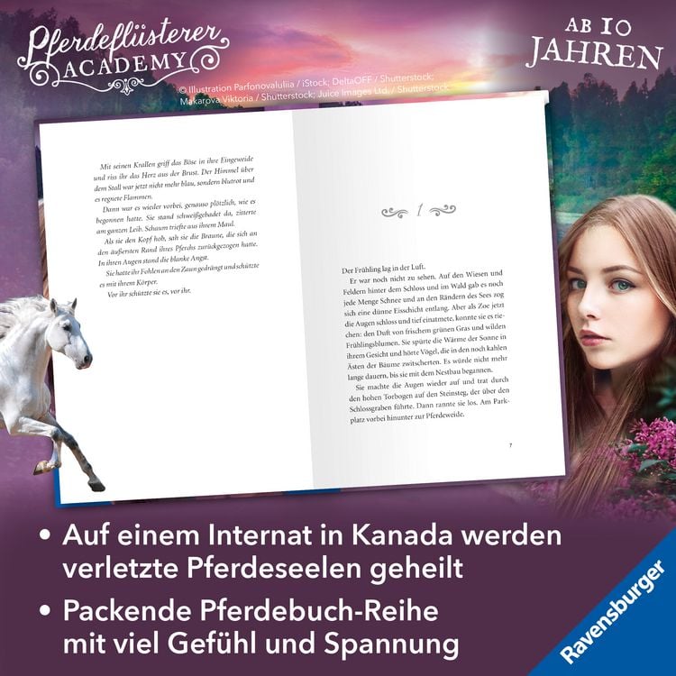 Produktbild: Pferdefl&uuml;sterer-Academy, Band 3: Eine gef&auml;hrliche Sch&ouml;nheit