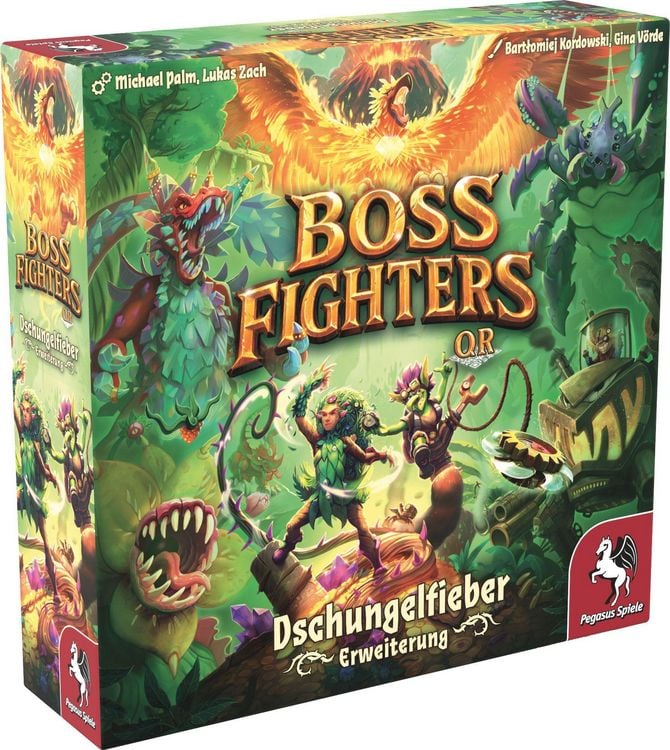 Produktbild: Boss Fighters QR: Dschungelfieber [Erweiterung]
