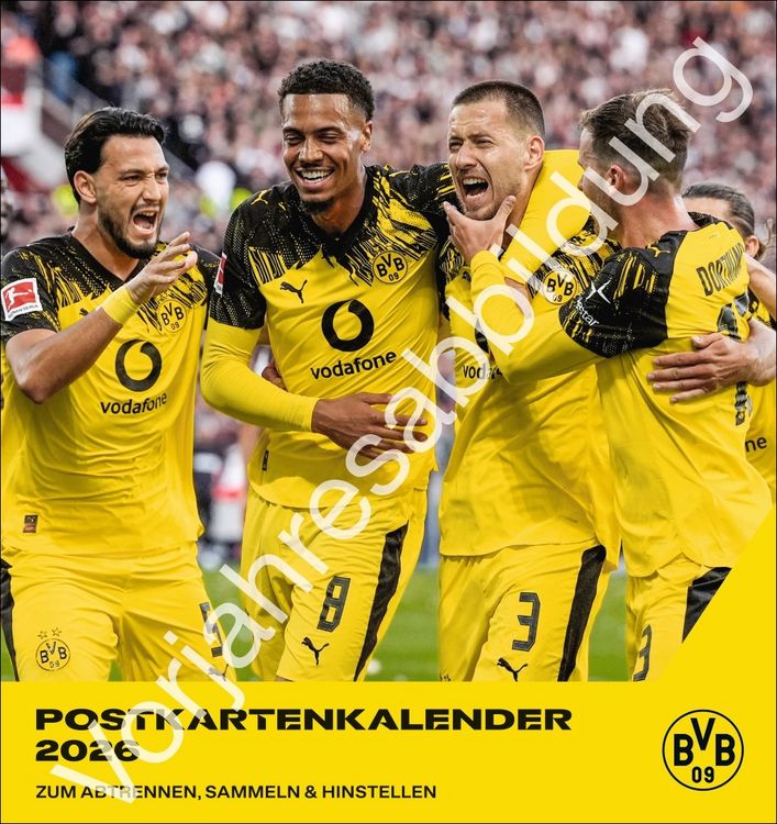 Produktbild: BVB Postkartenkalender 2027