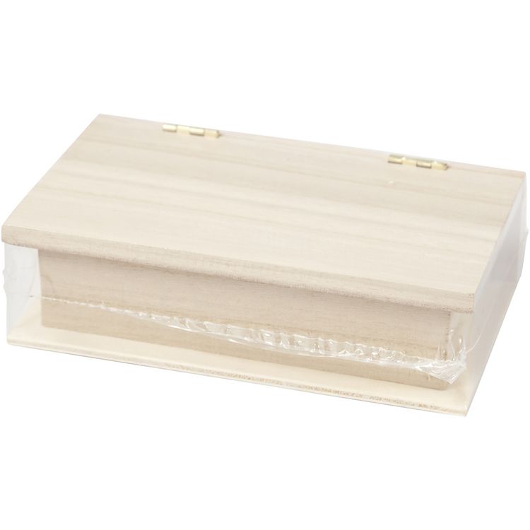 Produktbild: Creativ Company Holzbox in Buchform, Gr&ouml;&szlig;e 14x9x4 cm, 1 Stk