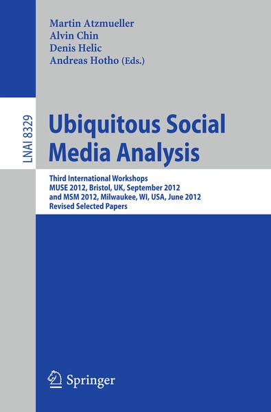 Produktbild: Ubiquitous Social Media Analysis
