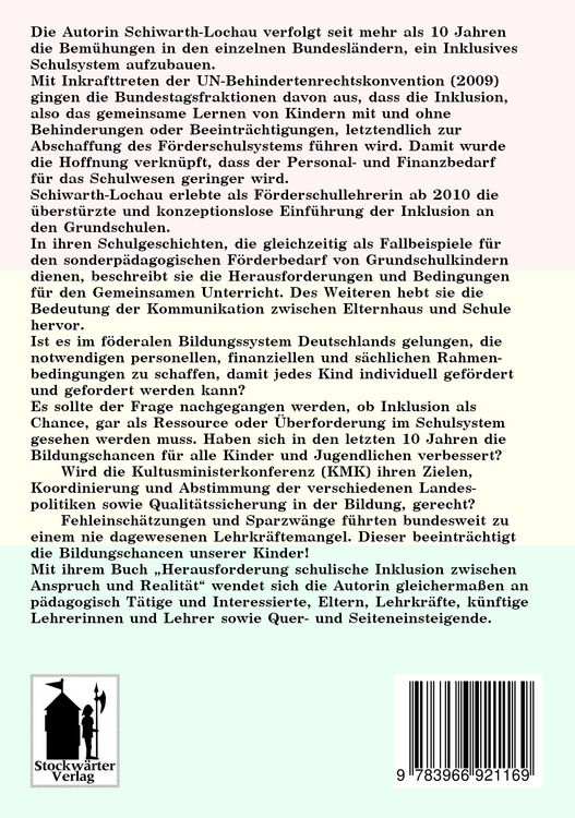 Produktbild: Herausforderung schulische Inklusion