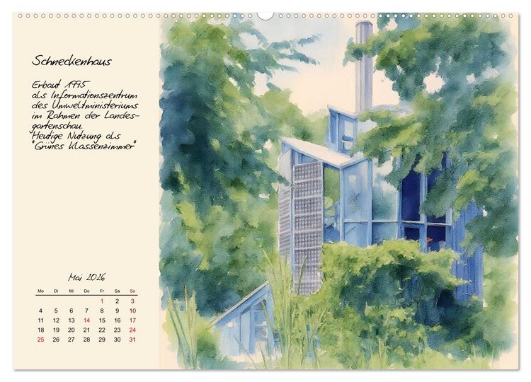 Produktbild: Rundgang durch Grevenbroich (Wandkalender 2026 DIN A2 quer), CALVENDO Monatskalender