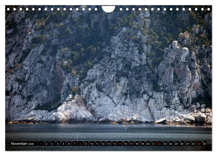 Produktbild: Skiathos + Skopelos (Wandkalender 2026 DIN A4 quer), CALVENDO Monatskalender