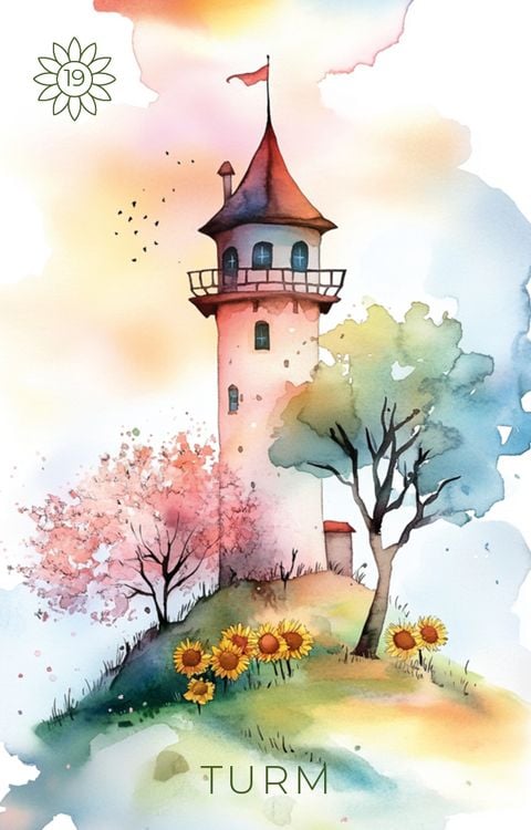Produktbild: Summer Serenade Lenormand - 38 Lenormand-Karten und Booklet (DE)