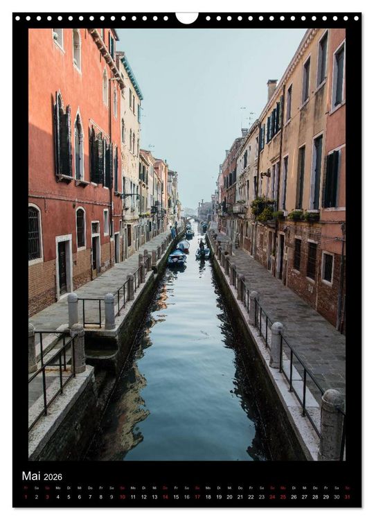Produktbild: Venedig &ndash; La Romantica (Wandkalender 2026 DIN A3 hoch), CALVENDO Monatskalender
