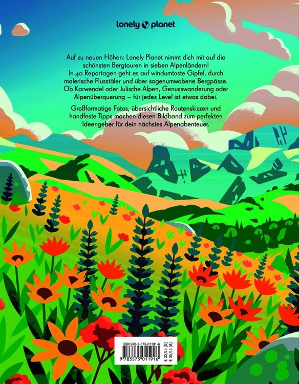 Produktbild: LONELY PLANET Bildband Legend&auml;re Wanderungen in den Alpen