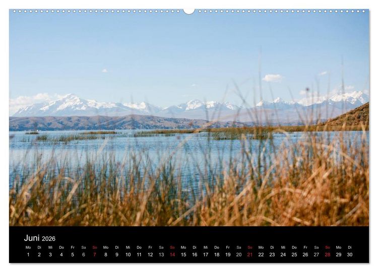 Produktbild: Bolivien (Wandkalender 2026 DIN A2 quer), CALVENDO Monatskalender