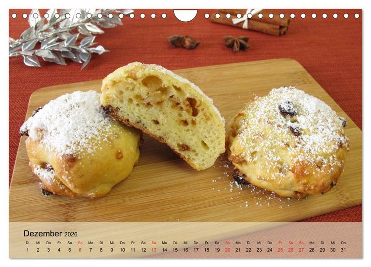 Produktbild: Mug Cakes, Minigugel, Tartelettes und andere kleine Kuchen (Wandkalender 2026 DIN A4 quer), CALVENDO Monatskalender
