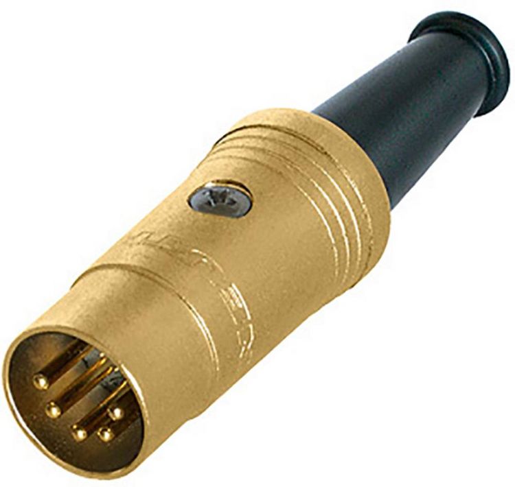 Produktbild: Rean AV NYS322AG DIN-Rundsteckverbinder Stecker Polzahl: 5 1St.