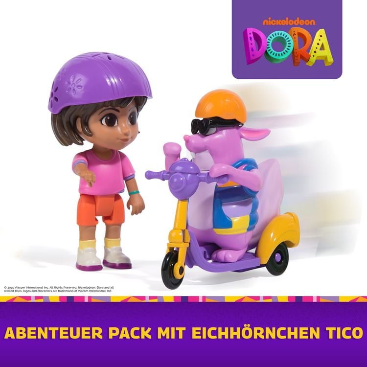 Produktbild: DTE Dora - Figuren Adventure Dora & Tico
