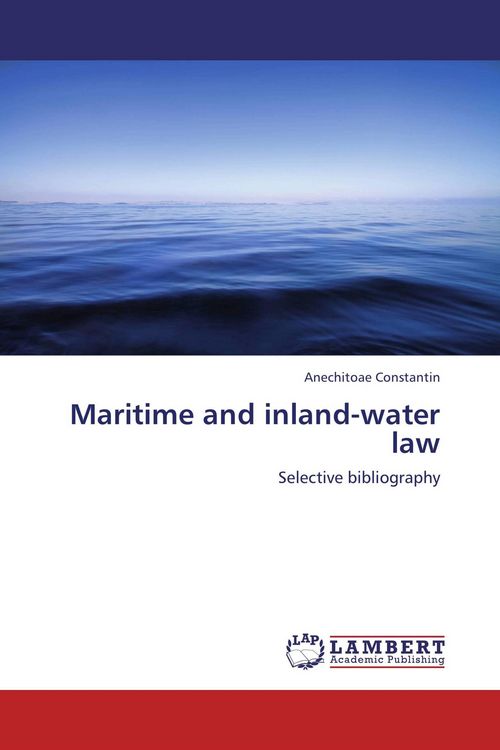 Produktbild: Maritime and inland-water law