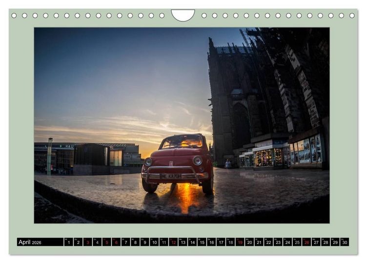 Produktbild: Die Knutschkugel in K&ouml;ln (Wandkalender 2026 DIN A4 quer), CALVENDO Monatskalender