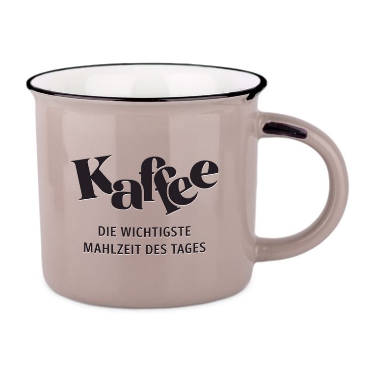Produktbild: Becher Vintage Kaffee