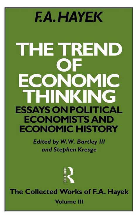 Produktbild: The Trend of Economic Thinking
