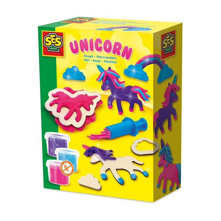 Produktbild: Knete - Einhorn Neonglitzer
