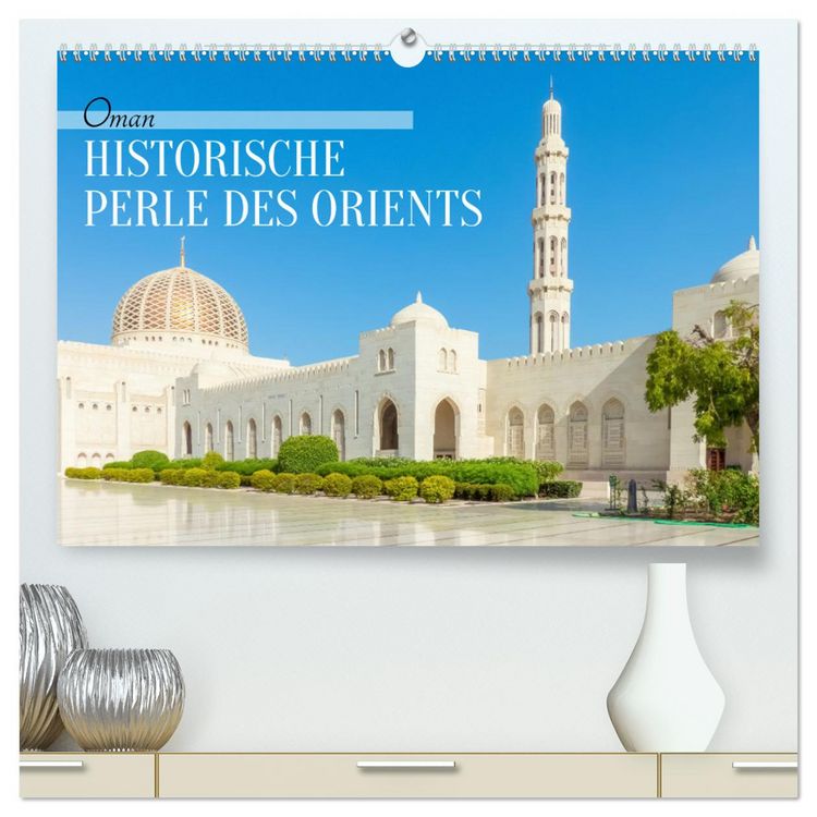 Produktbild: Oman - Historische Perle des Orients (hochwertiger Premium Wandkalender 2026 DIN A2 quer), Kunstdruck in Hochglanz