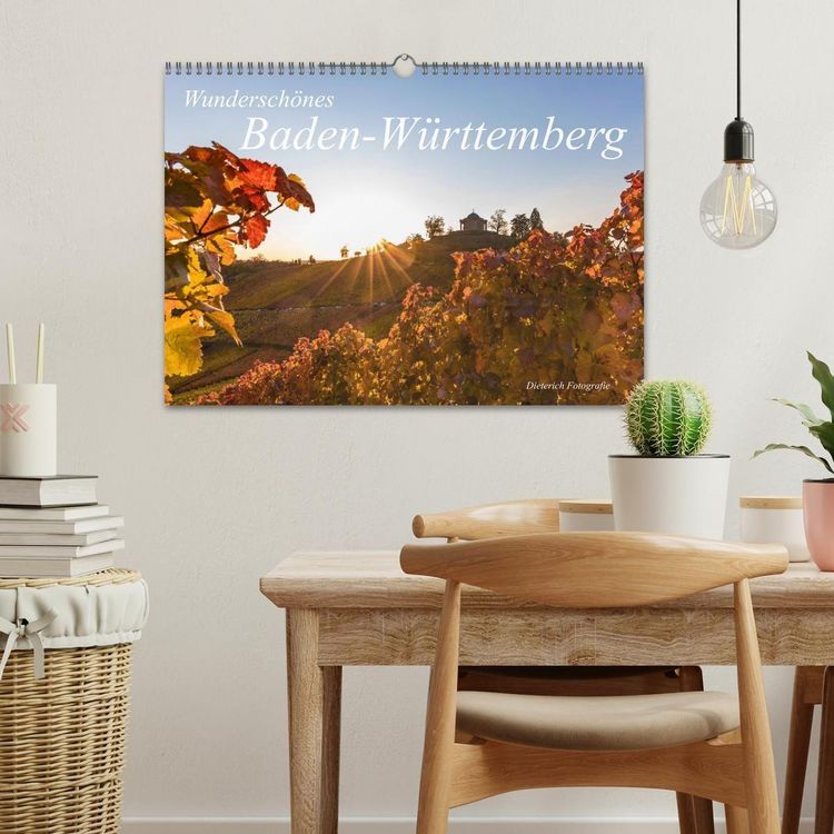 Produktbild: Wundersch&ouml;nes Baden-W&uuml;rttemberg (Wandkalender 2027 DIN A3 quer), CALVENDO Monatskalender