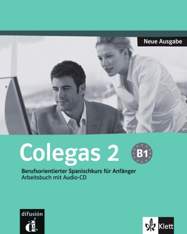 Produktbild: Colegas 2. Neubearbeitung. Arbeitsbuch inkl. Audio-CD