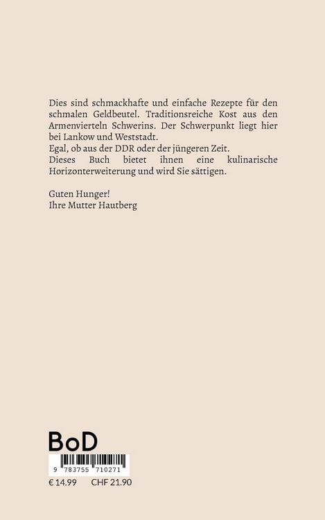 Produktbild: Leckeres Hartz4-Essen aus Lankow