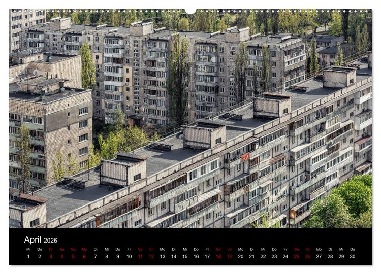 Produktbild: Unterwegs in Kiew (hochwertiger Premium Wandkalender 2026 DIN A2 quer), Kunstdruck in Hochglanz