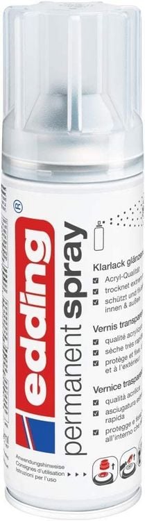 Produktbild: 5200 Permanent Spray, Klarlack gl&auml;nzend, 200ml Premium Acryllack