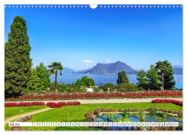 Produktbild: Piemont - Norditaliens stille Sch&ouml;nheit (Wandkalender 2026 DIN A3 quer), CALVENDO Monatskalender