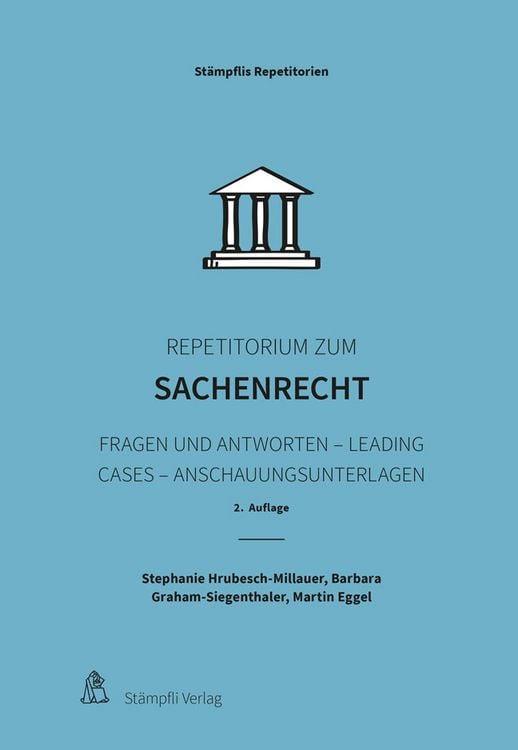 Produktbild: Repetitorium zum Sachenrecht