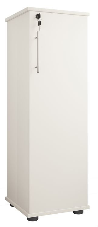 Produktbild: Holz Schrank CD DVD Regal abschlie&szlig;bar Engalo L