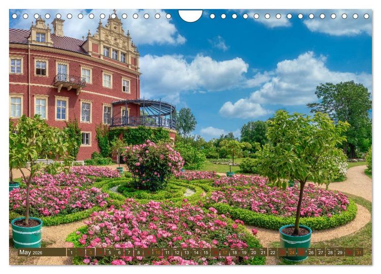 Produktbild: Prince Pueckler Park Bad Muskau (Wall Calendar 2026 DIN A4 landscape), CALVENDO 12 Month Wall Calendar